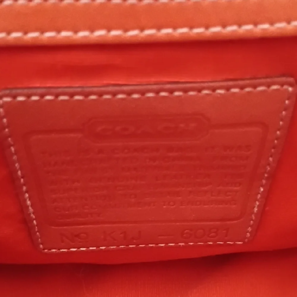 Vintage Coach Signature Frankie Crossbody Bag #6081
